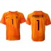 Cheap Netherlands Remko Pasveer #1 Goalkeeper Away Football Shirt World Cup 2022 Short Sleeve